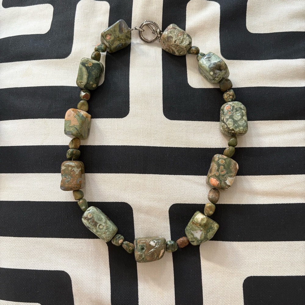 Vintage Statement Stone Necklace